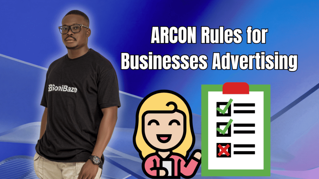 ARCON Rules for Businesses Advertising