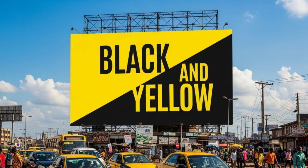 Black and Yellow compressed