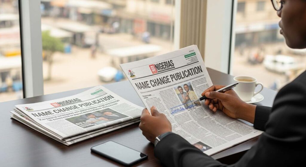 Name Change Publication in Nigeria Newspapers compressed
