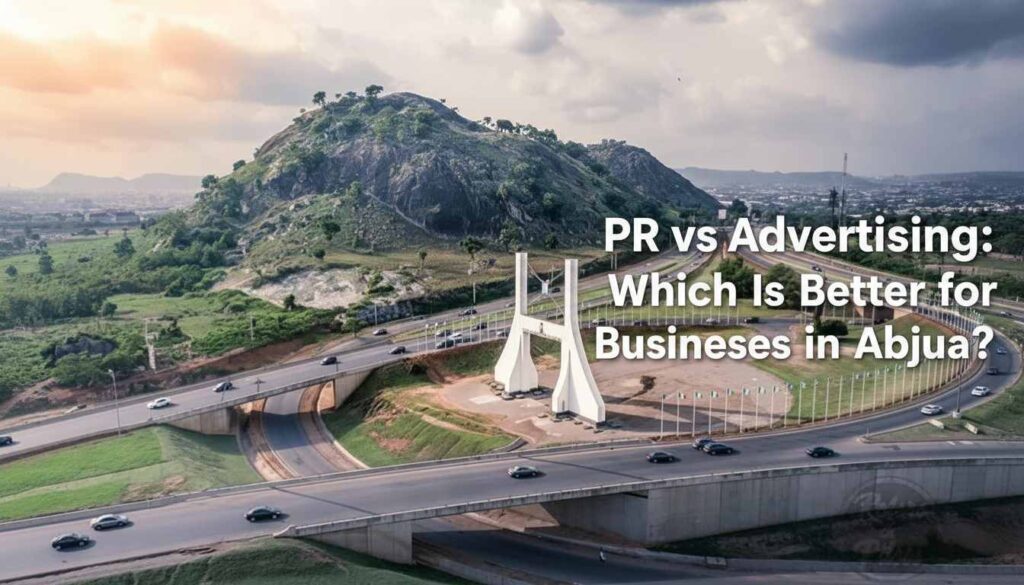 PR vs Advertising in Abuja compressed