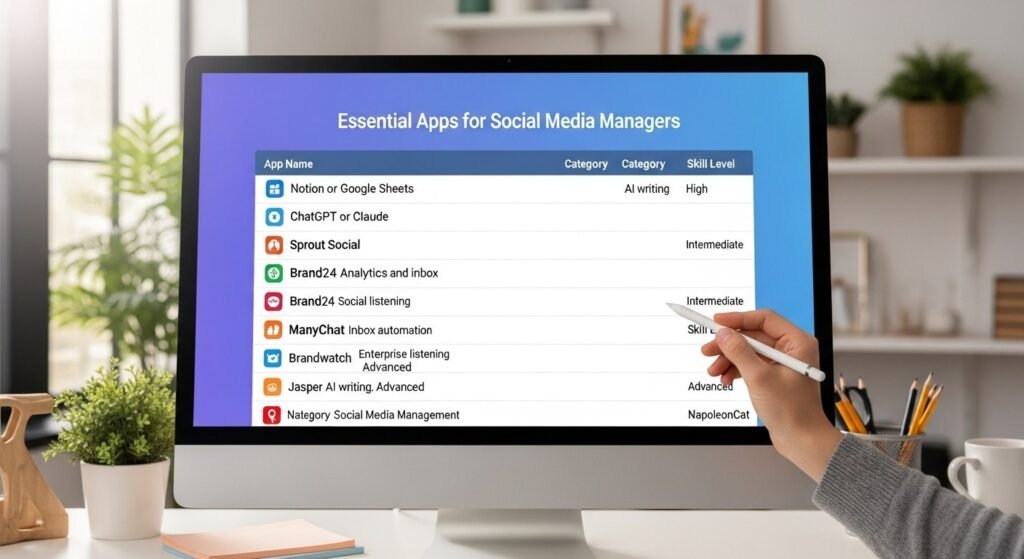 essential apps for social media managers compressed