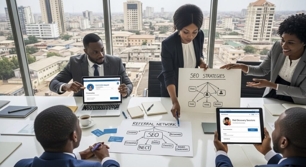 proven ways to get clients for a content marketing agency in Nigeria compressed