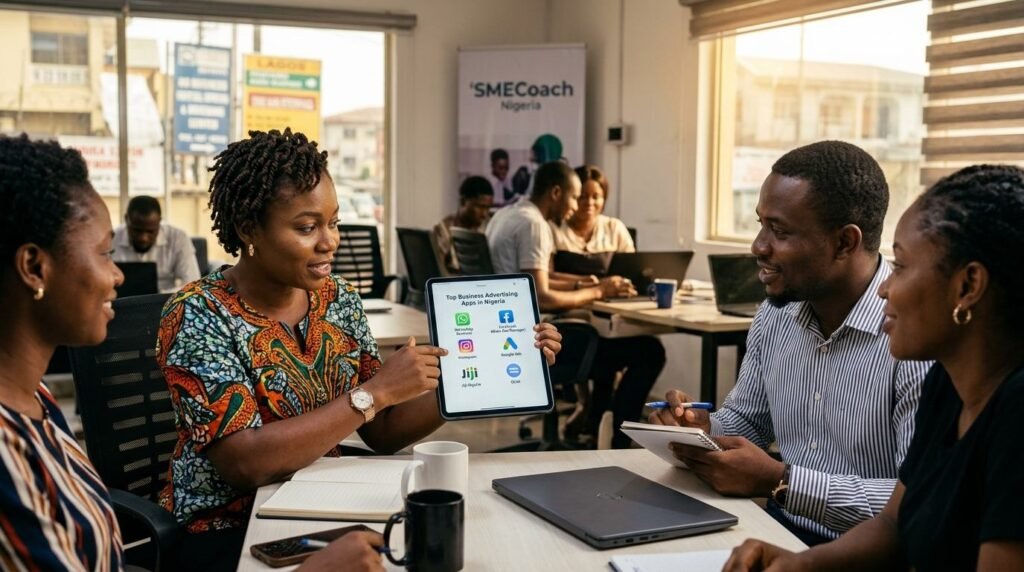 Which app can I advertise my business in Nigeria