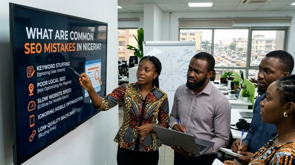 What Are Common SEO Mistakes in Nigeria? 12 + And How to Fix 4 What Are Common SEO Mistakes in Nigeria?