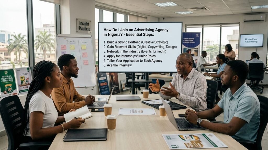 How Do I Join an Advertising Agency in Nigeria