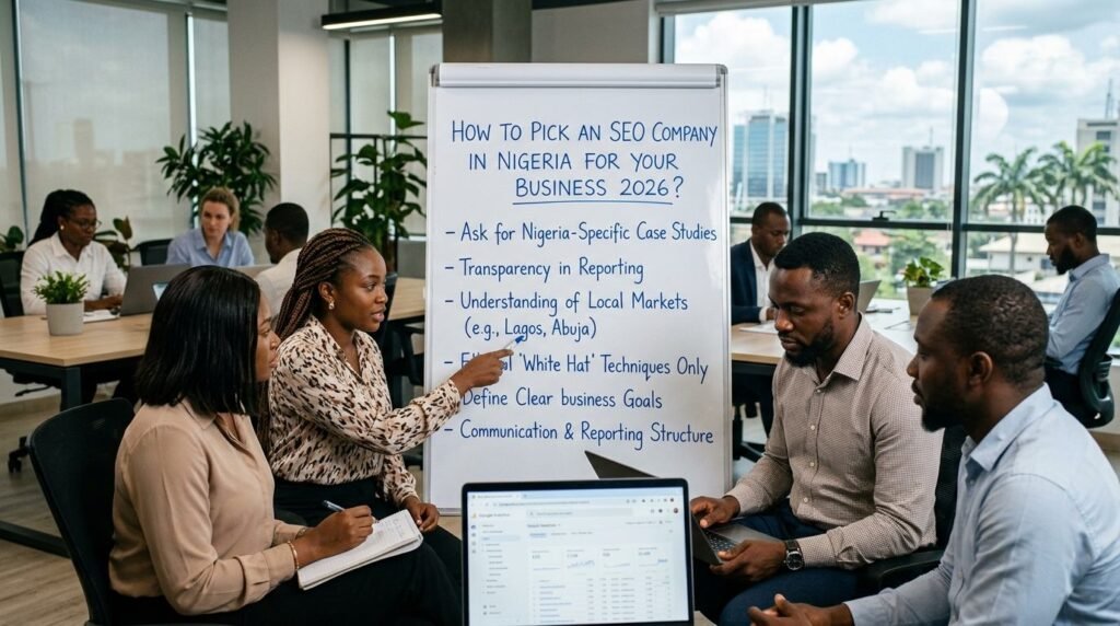 How to Pick an SEO Company in Nigeria for Your Business 2026?