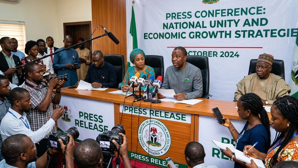Press release components in Nigeria compressed