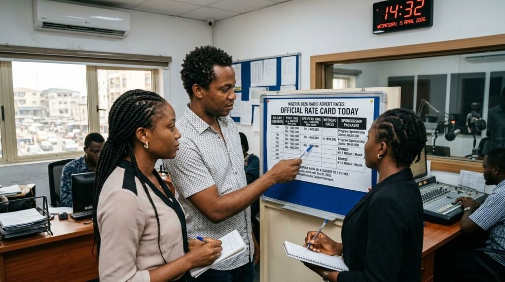 Radio Advert Rates in Nigeria 2026: Radio Station Rate Card Today 3 Radio Advert Rates in Nigeria 2026: Radio Station Rate Card Today