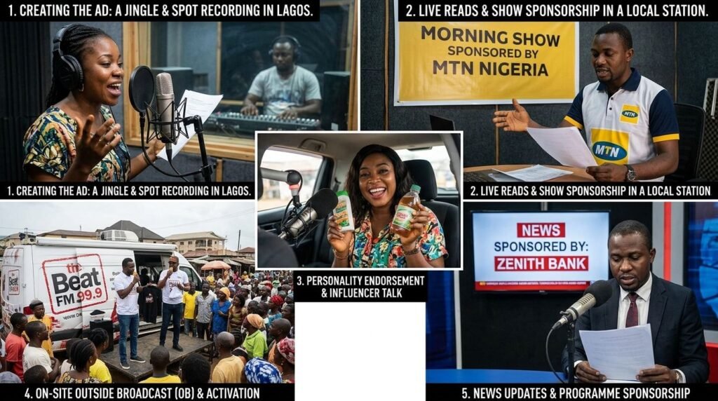 Types of Radio Advertising in Nigeria (7+ for Promotions) 4 Types of Radio Advertising in Nigeria