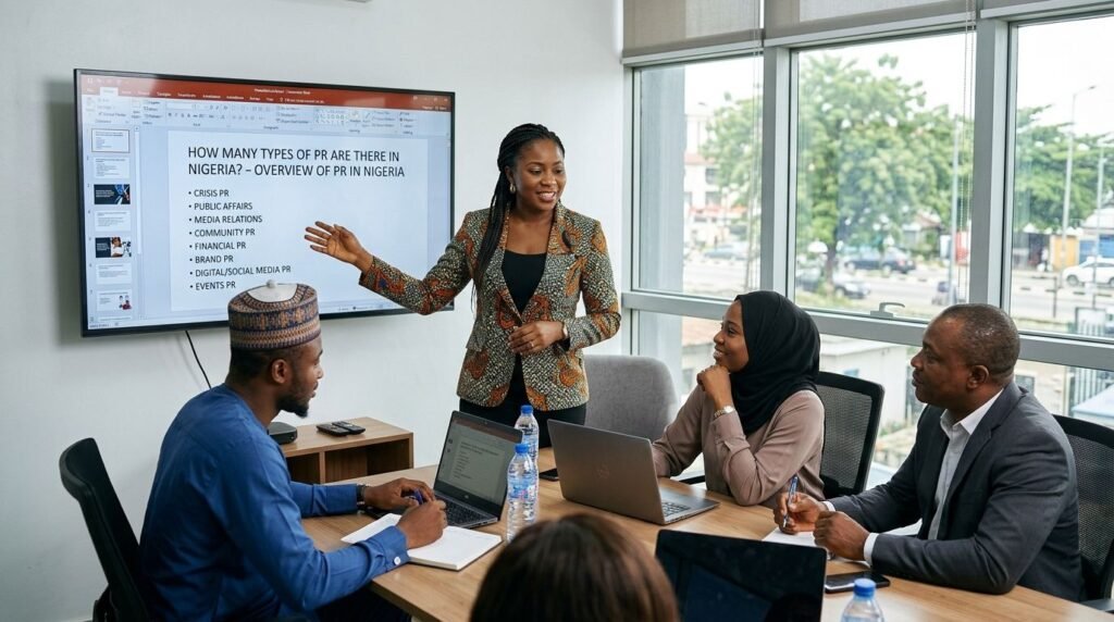 How Many Types of PR Are There in Nigeria