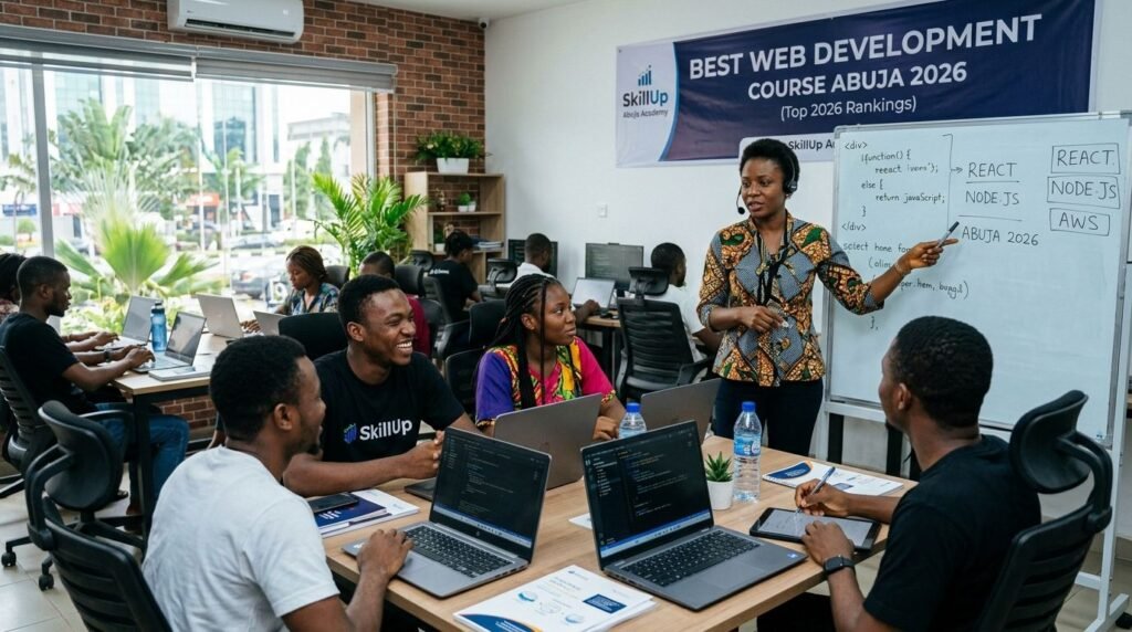 Best Web Development Course Abuja 2026 (Online, Free, for Beginers) 4 Best Web Development Course Abuja 2026 (Top 2026 Rankings)