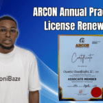 ARCON Annual Practice License Renewal