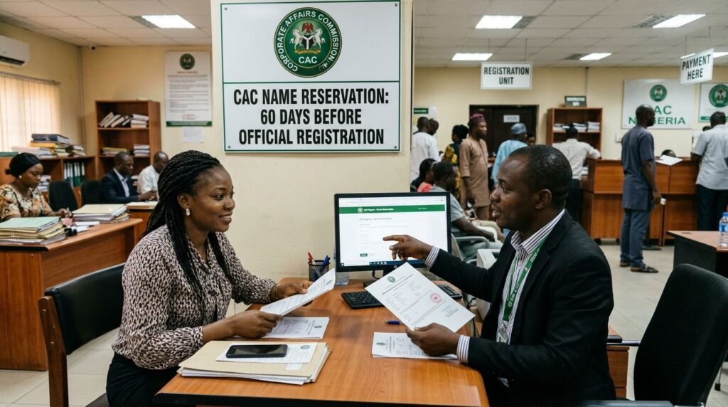CAC Name Reservation: 60 Days Before Official Registration
