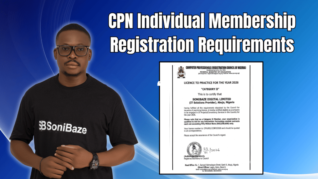 CPN Individual Membership Registration Requirements