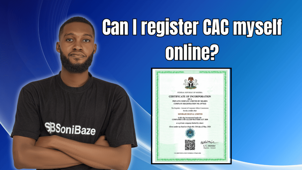 Can I Register My CAC Myself Online in Nigeria