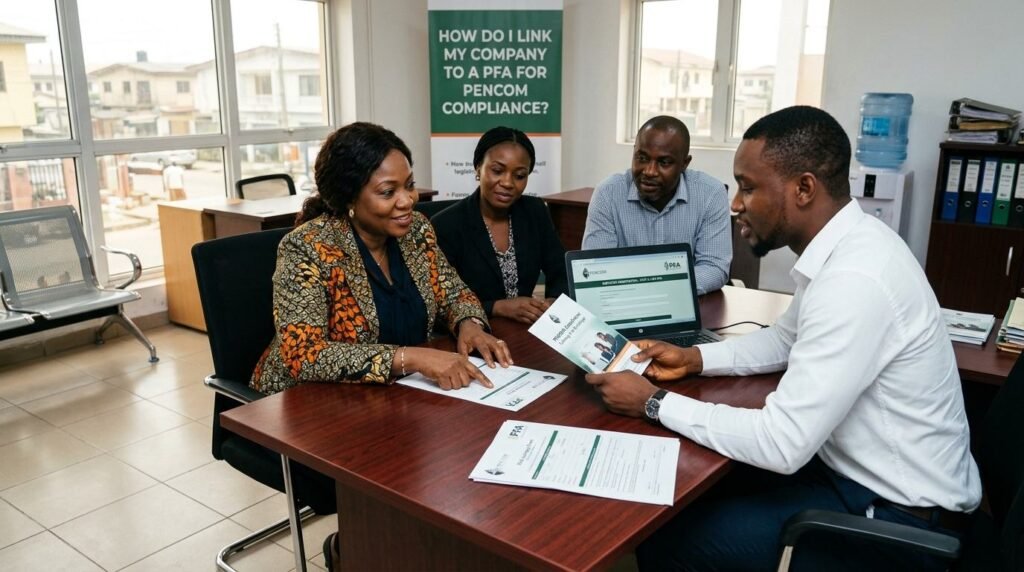 How Do I Link My Company to a PFA for PENCOM Compliance? Steps