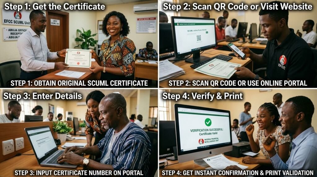 How to Confirm a SCUML Certificate in Nigeria (Step-by-Step Guide)