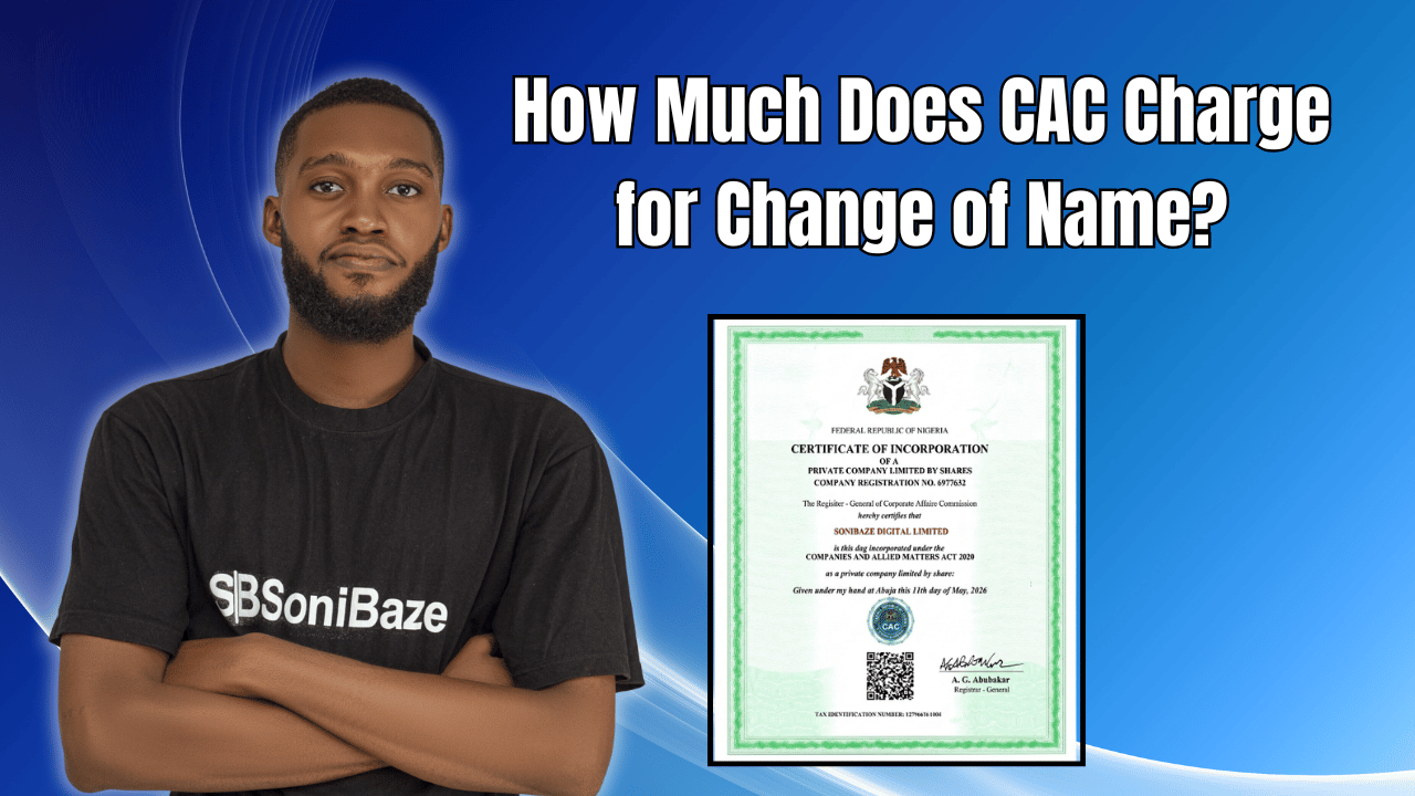 How Much Does CAC Charge for Change of Name? (2026 Costs)