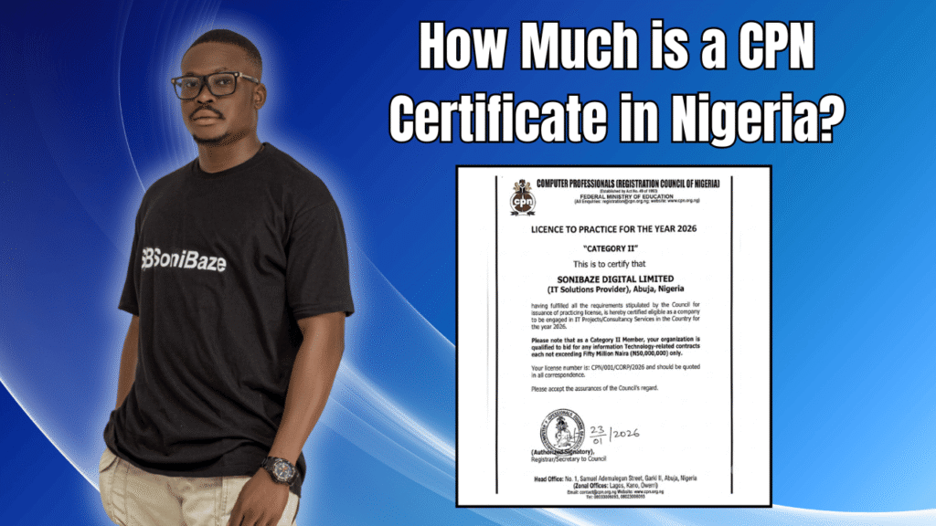 How Much is a CPN Certificate in Nigeria