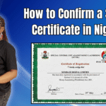 How to Confirm a SCUML Certificate in Nigeria