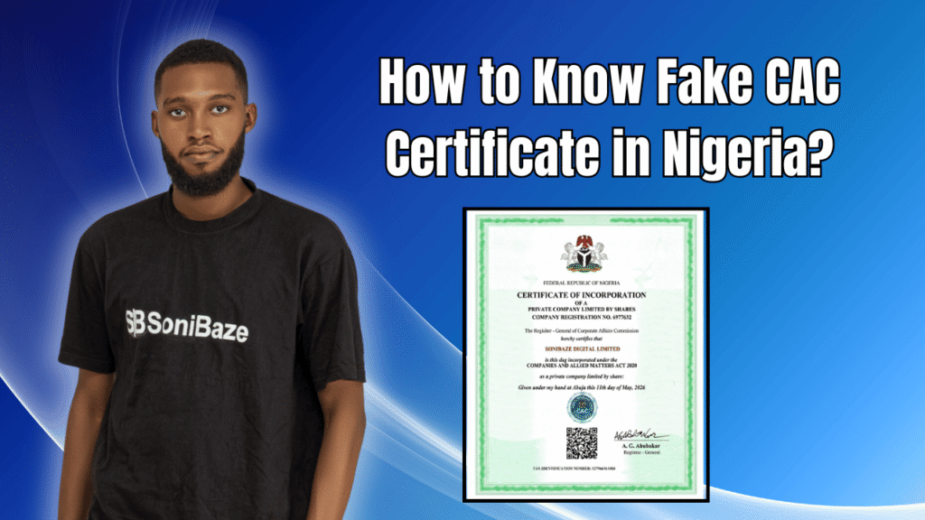 How to Know Fake CAC Certificate in Nigeria? Verify Business for Free 2 How to Know Fake CAC Certificate in Nigeria