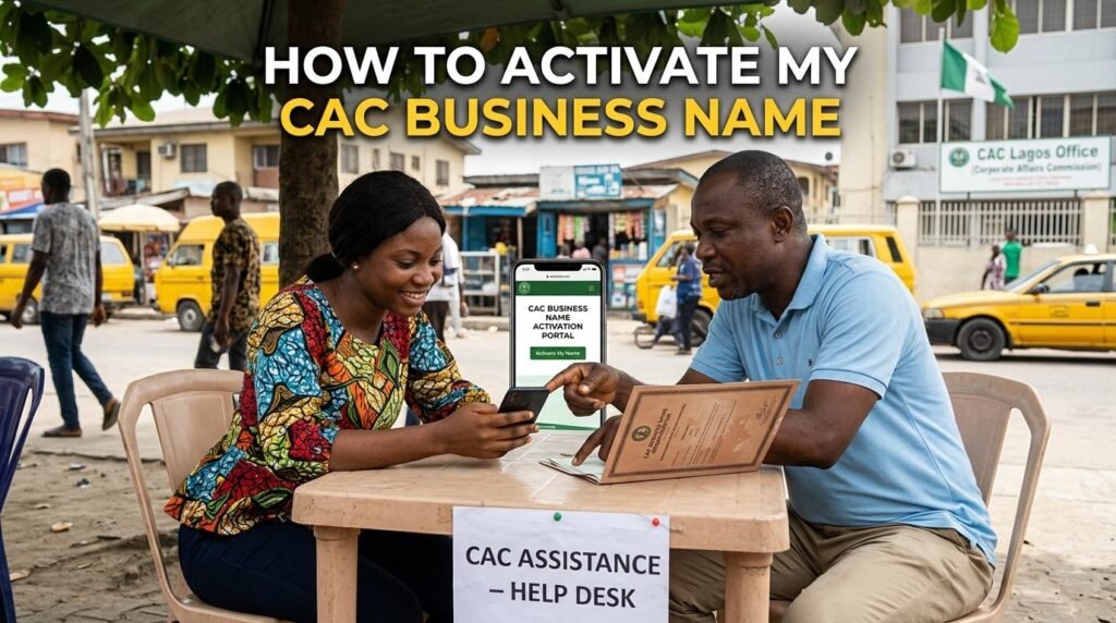 How to Activate My CAC Business Name