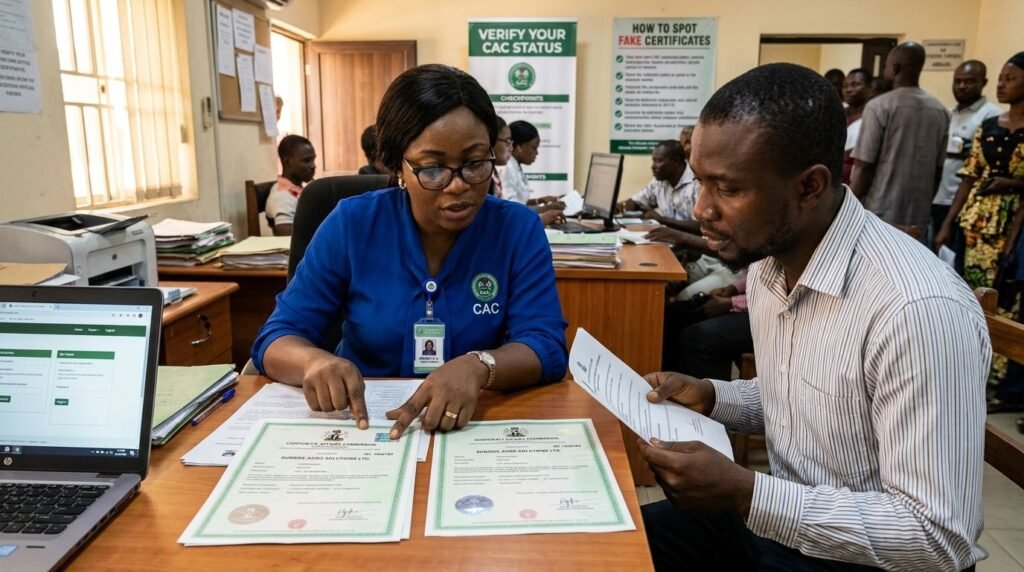 How to Know Fake CAC Certificate in Nigeria? Verify Business for Free 4 How to Know Fake CAC Certificate in Nigeria? Verify for This