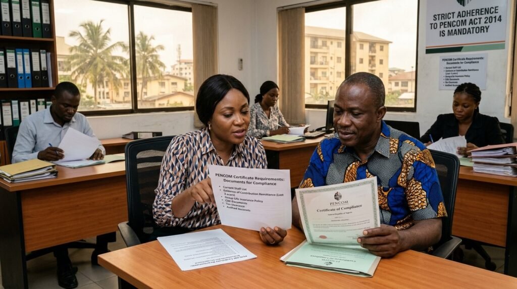 PENCOM Certificate Requirements Documents for Compliance