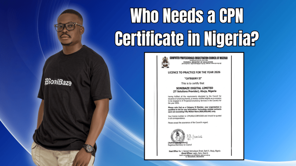 Who Needs a CPN Certificate in Nigeria