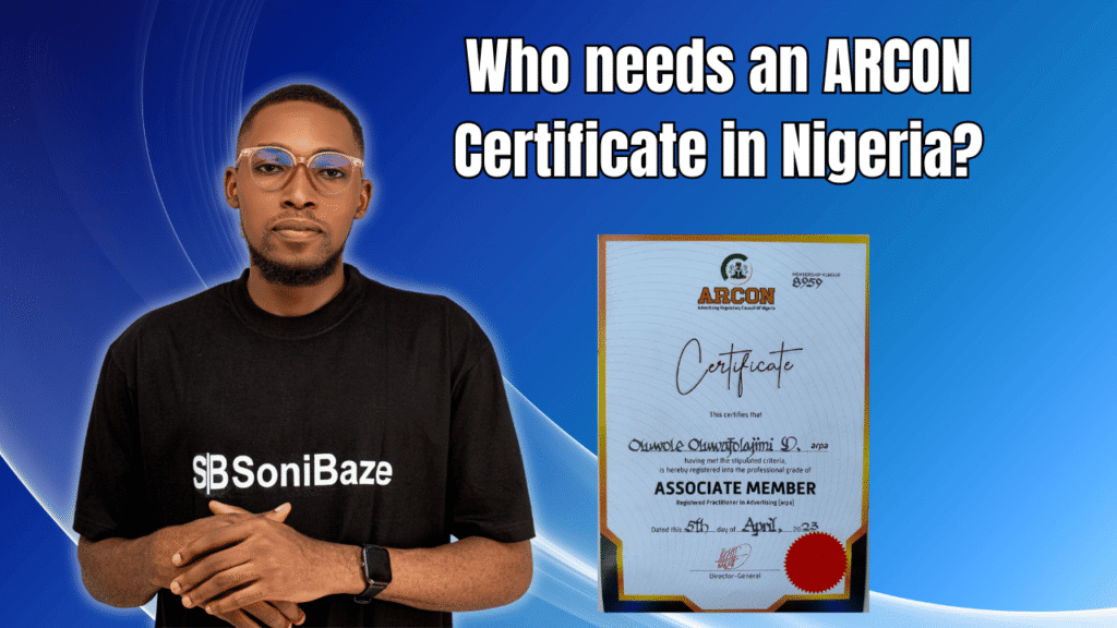 Who Needs an ARCON Certificate in Nigeria? Individuals, Businesses 2 Who Needs an ARCON Certificate in Nigeria