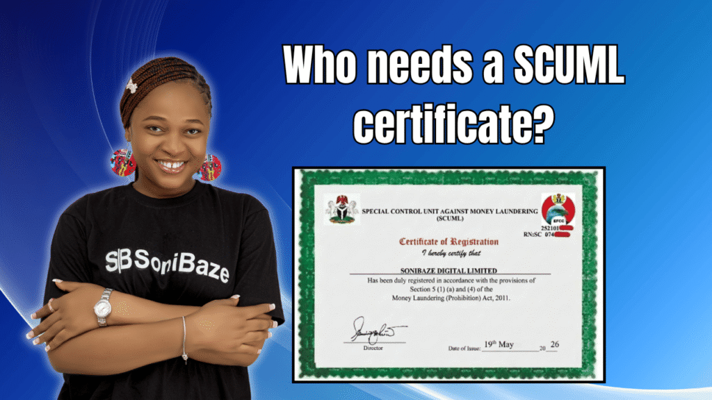 Who Needs a SCUML Certificate? Impact on Business and Companies 2 Who needs a SCUML certificate