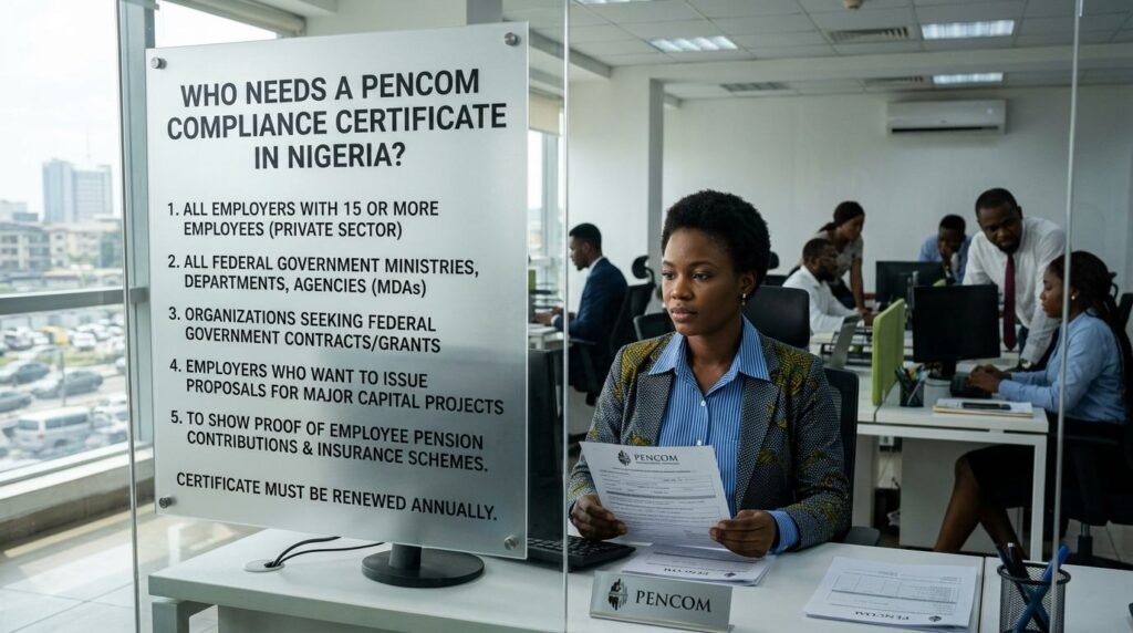 Who Needs a PENCOM Compliance Certificate in Nigeria? Find Out Here 4 Who Needs a PENCOM Compliance Certificate in Nigeria?
