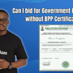 Can I bid for Government Contracts without BPP Certificate