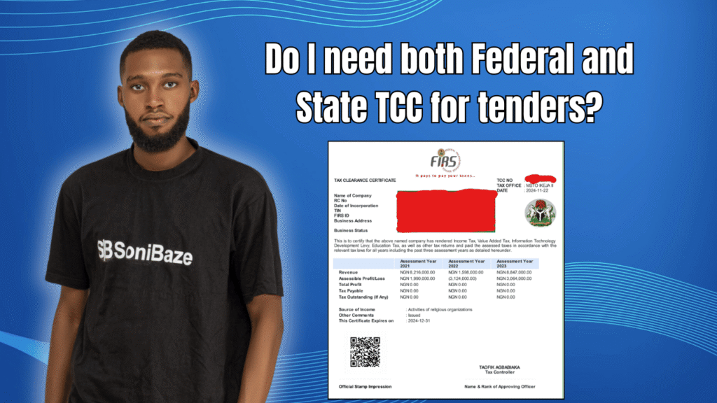Do I Need Both Federal and State TCC for Tenders? Certificates Uses 2 Do I need both Federal and State TCC for tenders
