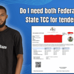 Do I need both Federal and State TCC for tenders
