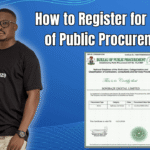 How to Register for Bureau of Public Procurement