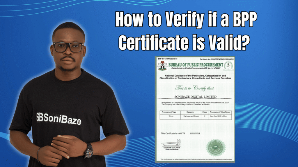 How to Verify if a BPP Certificate is Valid? Genuine Verification 2 How to Verify if a BPP Certificate is Valid