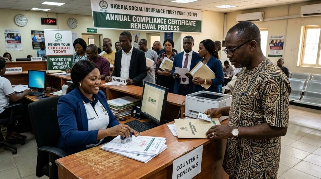 NSITF Annual Compliance Certificate Renewal Process