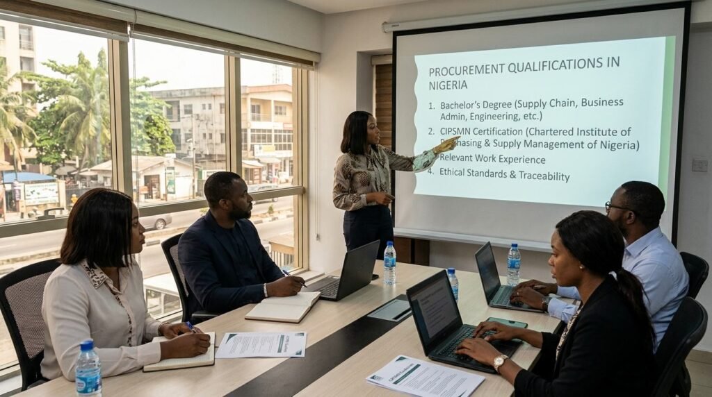 What Qualifications do you need for Procurement in Nigeria?