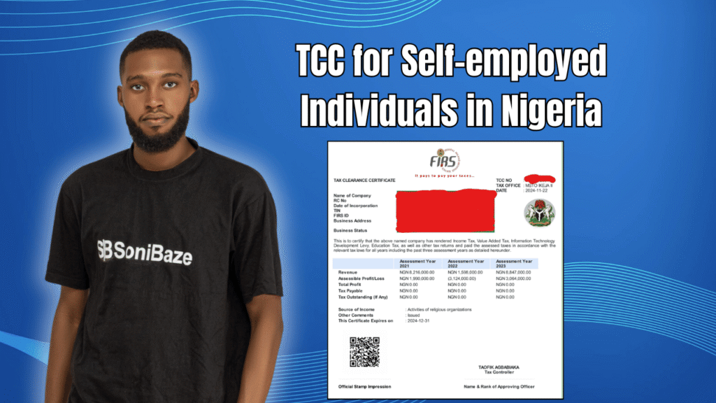 TCC for Self employed Individuals in Nigeria