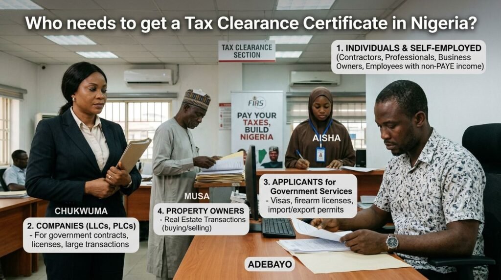 Who needs to get a Tax Clearance Certificate in Nigeria?