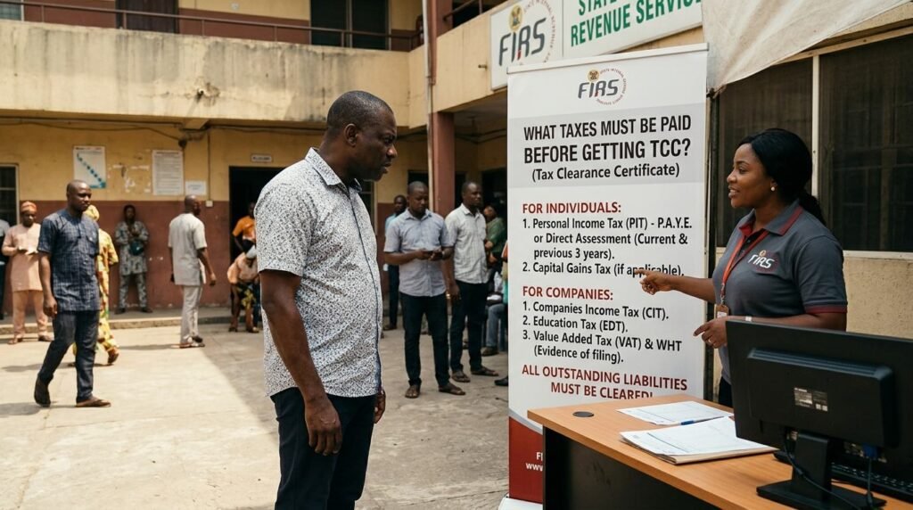 What Taxes Must Be Paid Before Getting TCC? CIT, VAT, WHT, PAYE 4 What Taxes must be paid before getting TCC?