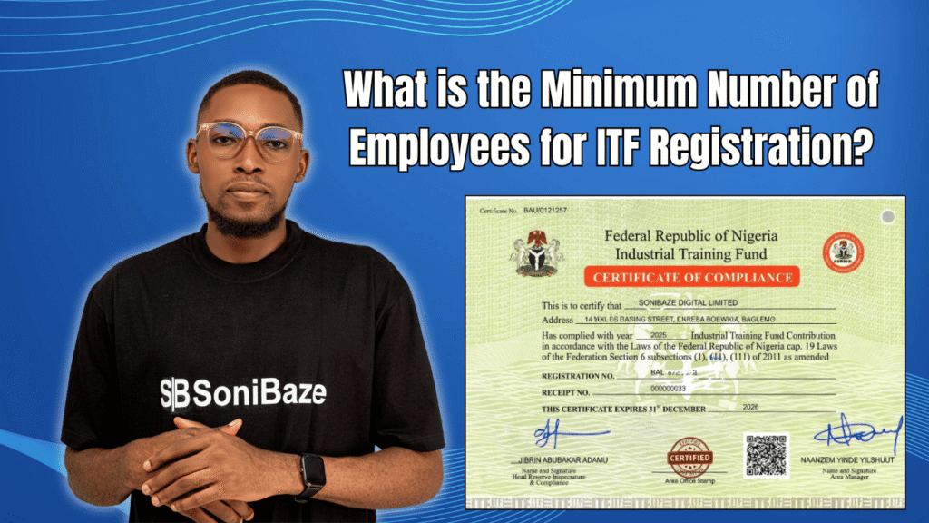 What is the Minimum Number of Employees for ITF Registration? 2 What is the Minimum Number of Employees for ITF Registration